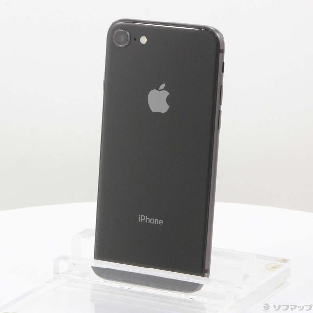 中古/ジャンク】SoftBank iPhone8 64GB MQ782J/A スペースグレイ