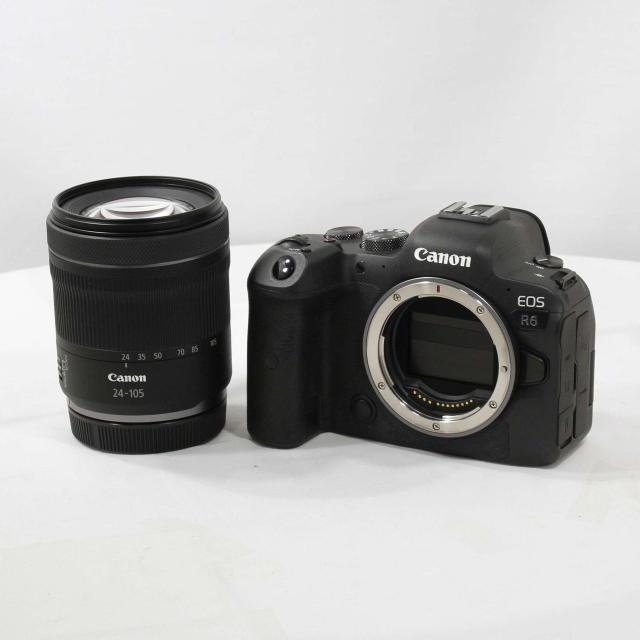 (中古)Canon EOS R6 RF24-105 IS STM レンズキット(258-ud)の通販は