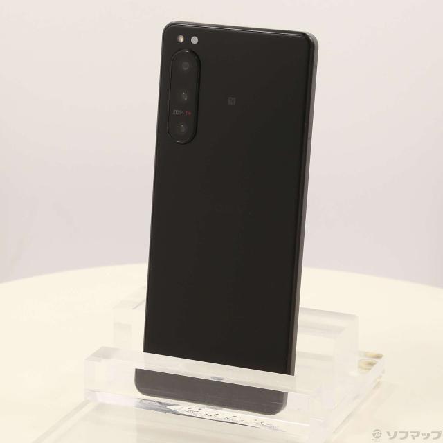 【新品未使用】 Xperia 5 IV softbank　A204SOブラック 良品中古 Xperia 5 IV A204SO ブラック スマホ 中古あすつく