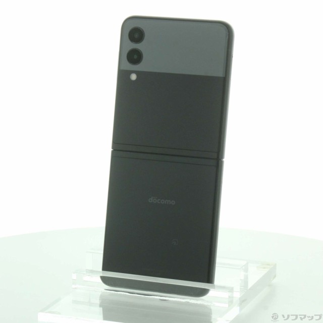 (中古)SAMSUNG Galaxy Z Flip3 5G 128GB ファントムブラック SC-54B docomo SIMフリー(262-ud)の通販は