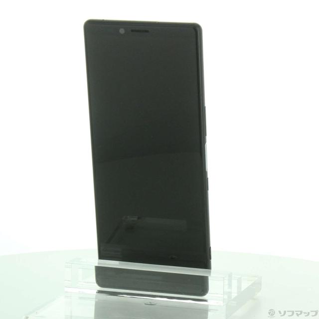中古)SONY Xperia 1 64GB ブラック 802SO SoftBank(348-ud)