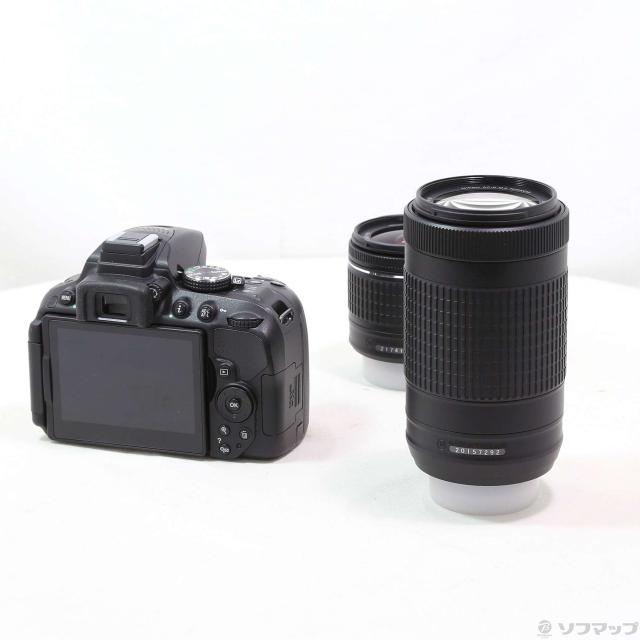 D5300ダブルズームキット 高倍率レンズ 単焦点レンズ