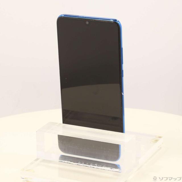 中古)HUAWEI HUAWEI P30 lite 64GB ピーコックブルー MAR-LX2J