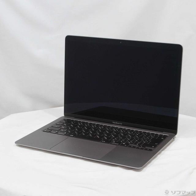 (中古)MacBook Air 13.3-inch Late-2020 MGN63J/A M1 8コアCPU_7コアGPU 8GB SSD512GB スペースグレイ (14.7 Sonoma)(297-ud)の通販は 59,988円