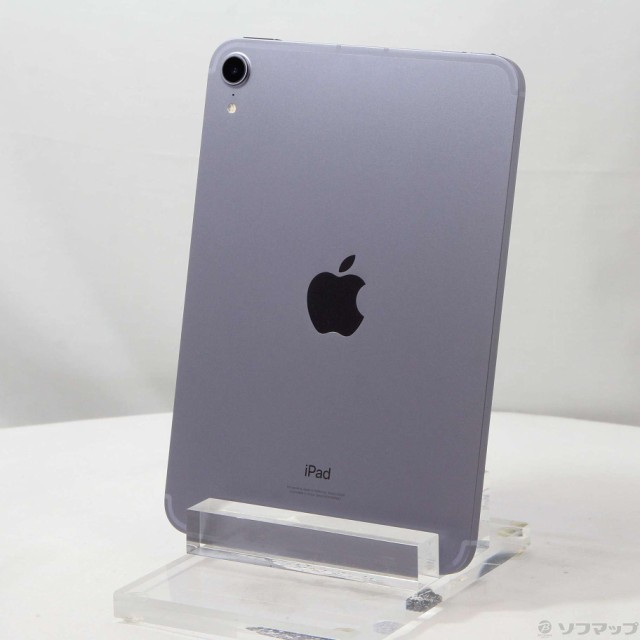 (中古)Apple iPad mini 第6世代 256GB パープル MK8K3J/A SIMフリー(251-ud)の通販は