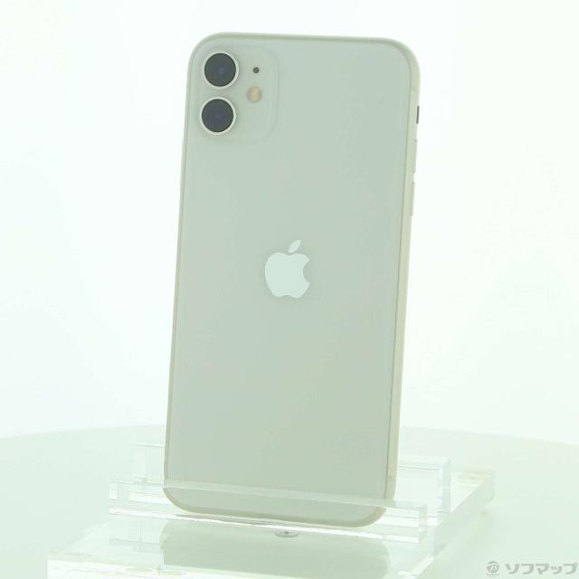 Apple iPhone11 64GB ホワイト MWLU2J/A SIMフリー(276-ud) 携帯