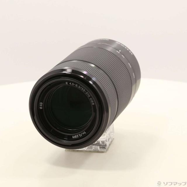 (中古)SONY E 55-210mm F4.5-6.3 OSS SEL55210 ブラック (Eレンズ)(262-ud)の通販は