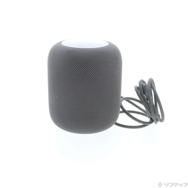 中古)Apple HomePod 第1世代 MQHW2J/A スペースグレイ(348-ud)