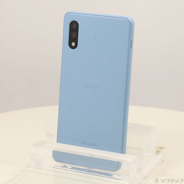 (中古)SONY Xperia Ace II 64GB ブルー SO-41B docomo(276-ud)