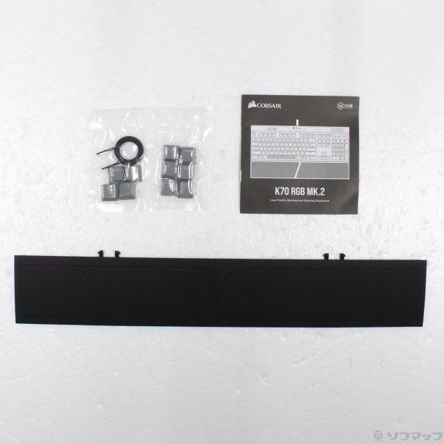 (中古)CORSAIR K70 RGB MK.2 LOW PROFILE RAPIDFIRE CH-9109018-JP 白軸(344-ud)_4