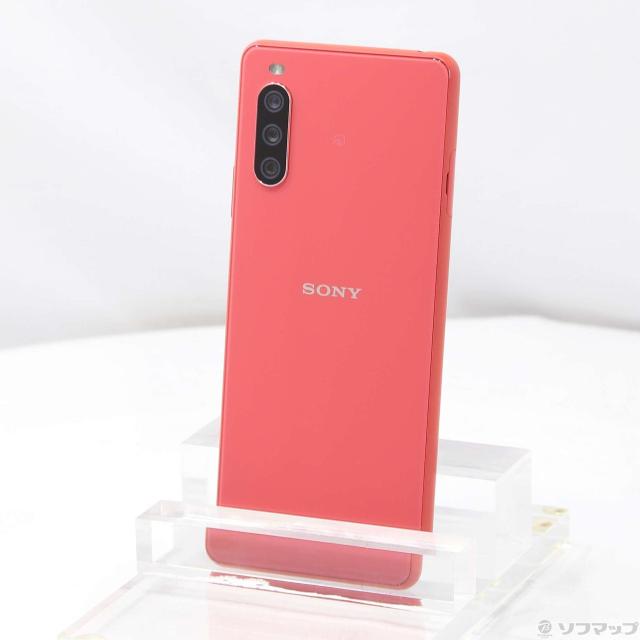 【新品未使用】 Xperia 5 SO-01M 64GB レッド Xperia 5 レッド 64 GB docomo 中古安心保証 Xperia 5 SO-01M[64GB