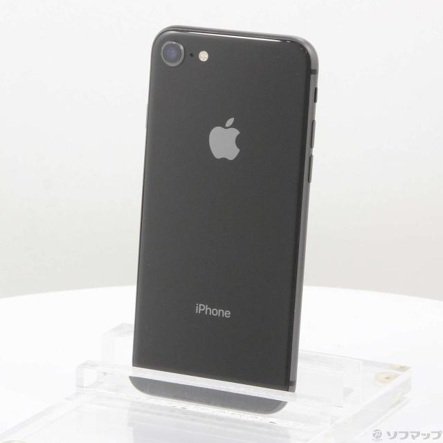 iPhone8 本体 黒 スペースグレイ 美品 iPhone8 スペースグレイ 64GB