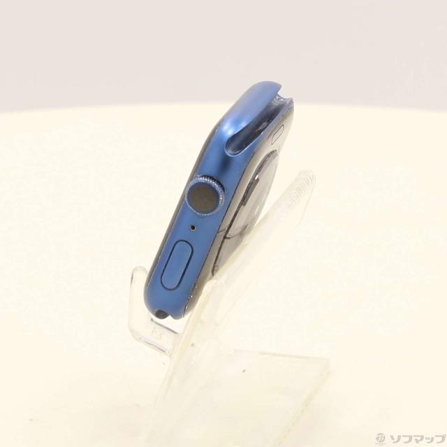 (中古)Apple Apple Watch Series 7 GPS 45mm ブルーアルミニウムケース バンド無し(352-ud)_1