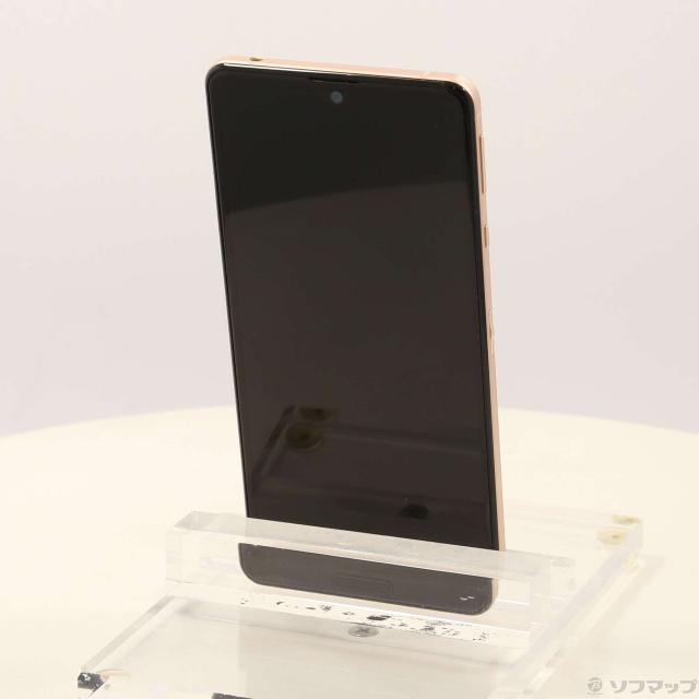 中古)SHARP AQUOS sense4 lite 64GB ライトカッパー SH-RM15