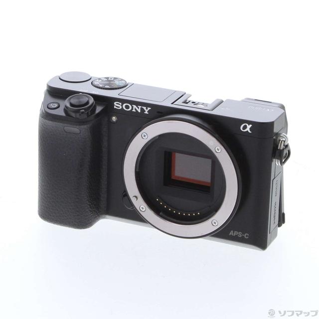 中古)SONY α6000 ボディ ブラック ILCE-6000(196-ud) 