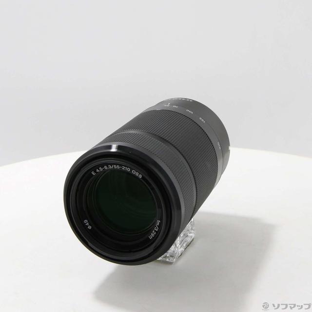 SONY SEL55210 ブラック Eマウント レンズガード付き 【公式通販】