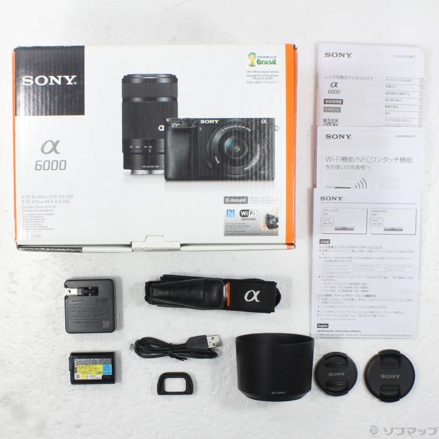 SONY α6000標準ズームレンズキット+SEL50F18