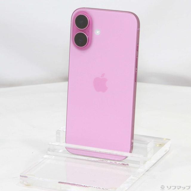 (中古)Apple iPhone16 128GB ピンク MYDT3J/A SIMフリー(377-ud)の通販は 72,479円