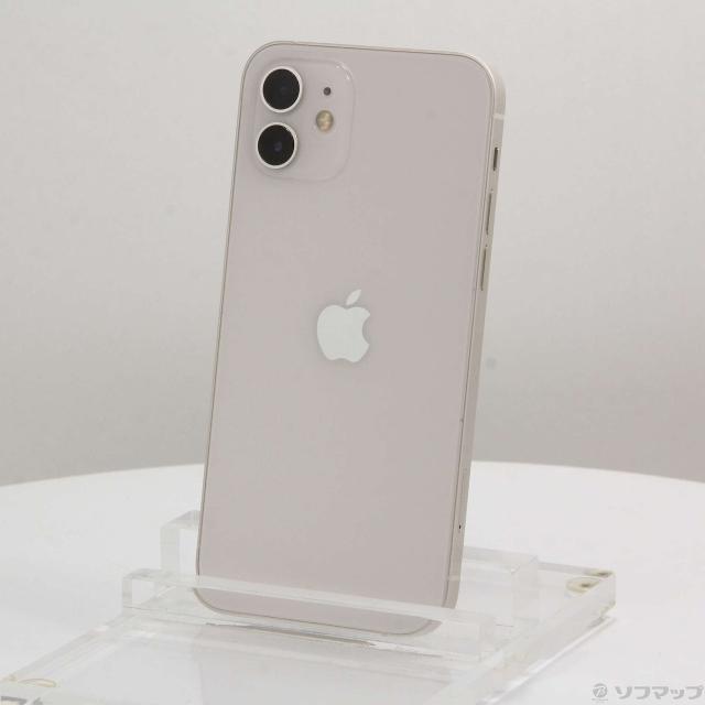 中古)Apple iPhone12 128GB ホワイト MGHV3J/A SIMフリー(196-ud)
