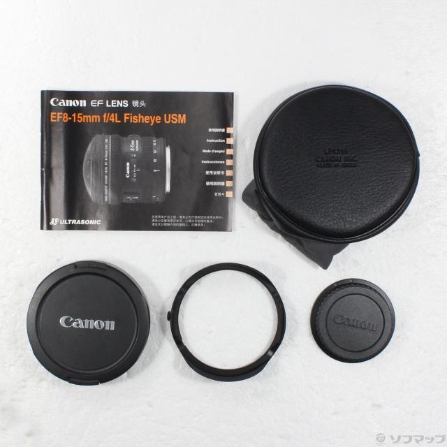 (中古)Canon Canon EF 8-15mm F4L フィッシュアイ USM (レンズ)(269-ud)の通販は