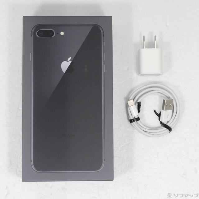 中古】Apple(アップル) iPhone8 64GB スペースグレイ MQ782J／A SIM