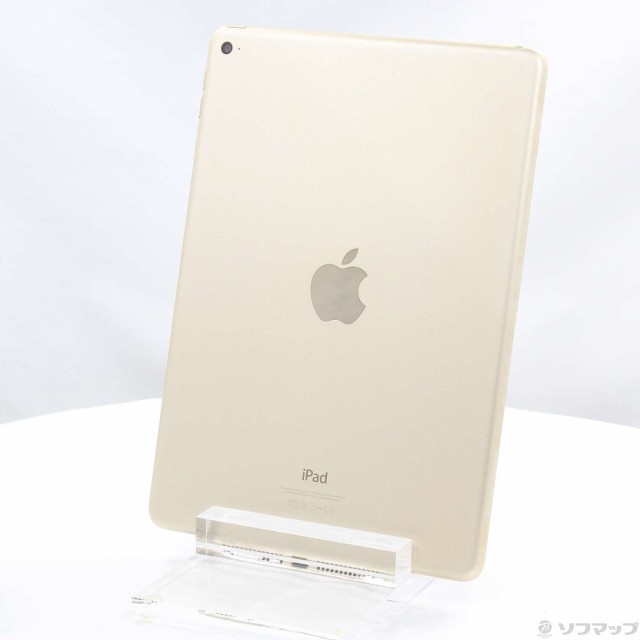 (中古)Apple iPad Air 2 16GB ゴールド MH0W2J/A Wi-Fi(381-ud)