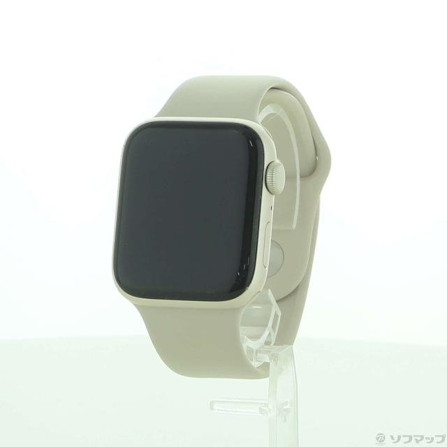 中古)Apple Apple Watch SE 第2世代 GPS 44mm スターライト 中古)Apple Apple Watch SE 第2世代 GPS 44mm スターライト