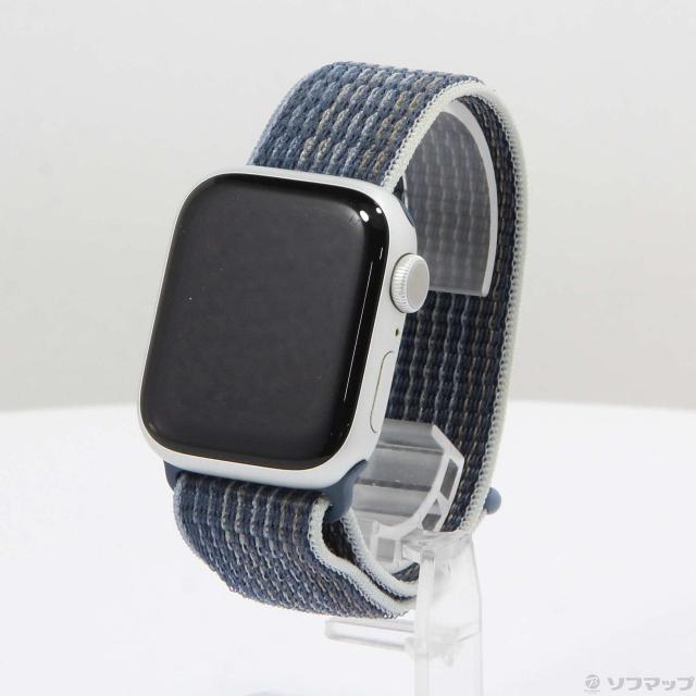 美品】Apple Watch 8 GPS 41mm シルバーアルミニウムケース