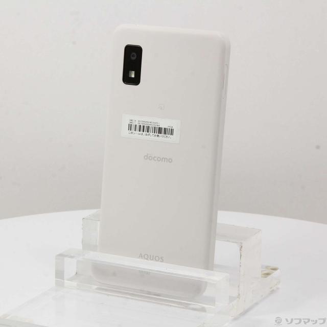 (中古)SHARP AQUOS wish3 64GB ホワイト SH-53D docomo SIMフリー(276-ud)の通販は