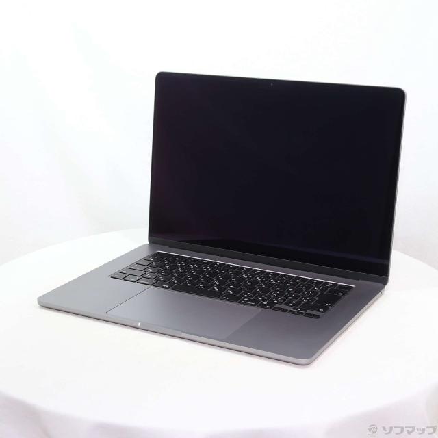 (中古)(展示品) MacBook Air 15.3-inch Early-2024 MRYM3J/A M3 8コアCPU_10コアGPU 8GB SSD256GB スペースグレイ (14.7 Sonoma)(262-ud)の通販は 79,547円