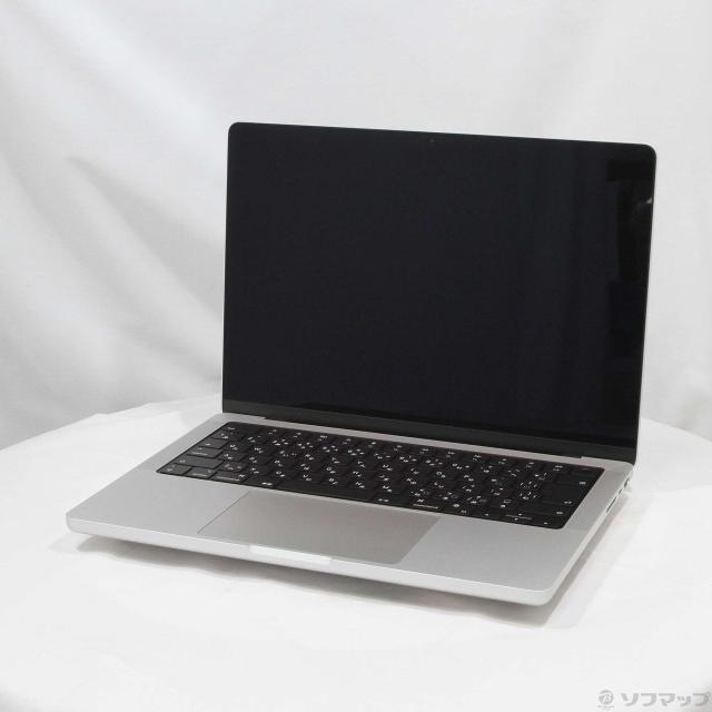 (中古)MacBook Pro 14.2-inch Late-2021 MKGR3J/A M1 Pro 8コアCPU_14コアGPU 16GB SSD512GB シルバー (12.6 Monterey)(295-ud)の通販は 94,672円