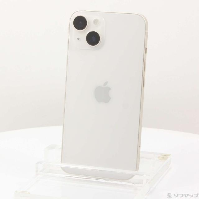 中古)Apple iPhone14 128GB スターライト MPUQ3J/A SIMフリー(247-ud
