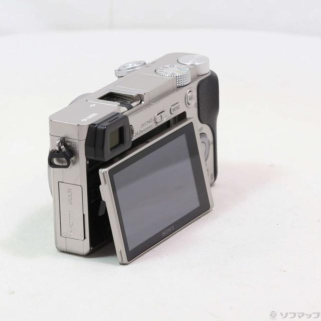 SONY α6000 ボディ シルバー色 ILCE6000 【公式通販】