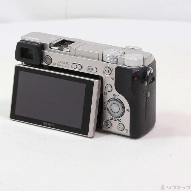 SONY α6000 ボディ シルバー色 ILCE6000 【公式通販】