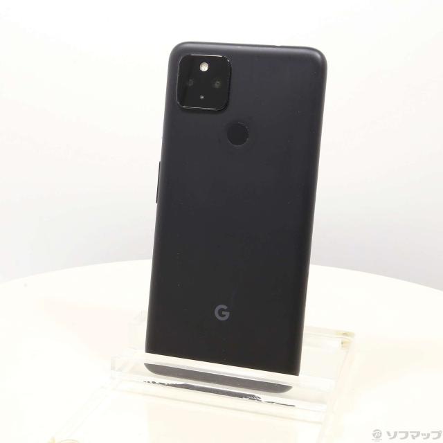 スマートフォン本体 Softbank - Google pixel 4a(5a) just Black Softbank SIMフリー Google Pixel 4a 128GB Just Black [google