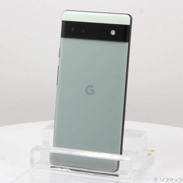 中古)GOOGLE Google Pixel 6a 128GB セージ GB17L Softbank SIM
