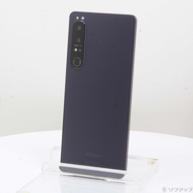 (中古)SONY Xperia 1 IV 256GB パープル SO-51C docomo SIMフリー(349-ud)