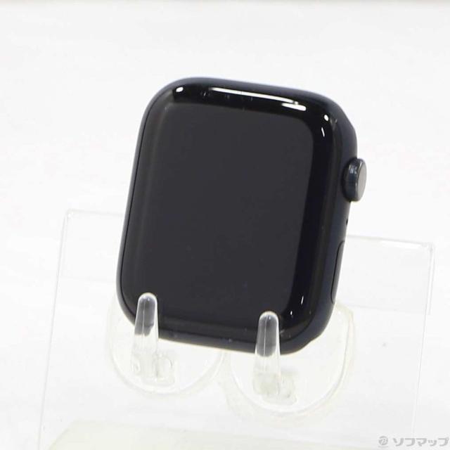 (中古)Apple Apple Watch Series 7 GPS 45mm ミッドナイトアルミニウムケース バンド無し(269-ud)