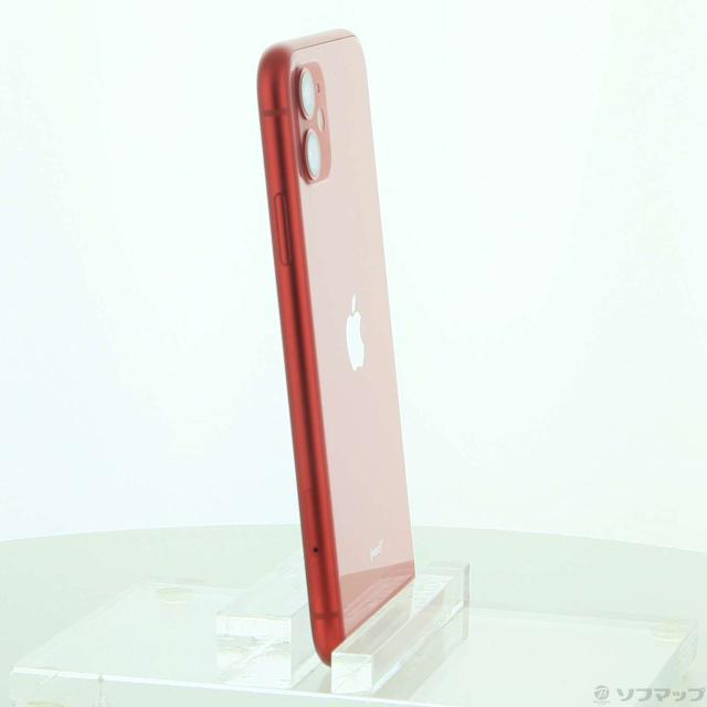 Apple iPhone11 64GB レッド MWLV2J/A Apple - 美品 iPhone11 64GB sim