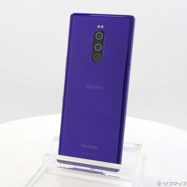 SONY Xperia 1 SO-03L パープル docomo SIMロック解除済み