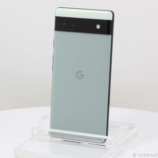 極美品 Google pixel 6a sage SIMフリー Google Pixel 6a(sage)SIMフリー