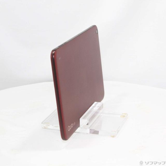 中古)KYOCERA Qua tab QZ 32GB ボルドー KYT33 au(269-ud)の通販