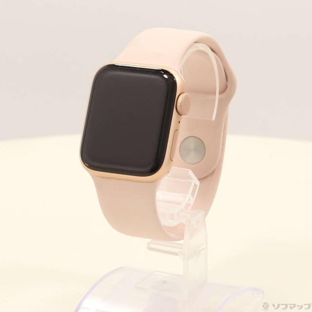 中古)Apple Apple Watch SE 第1世代 GPS 40mm ゴールドアルミニウム  