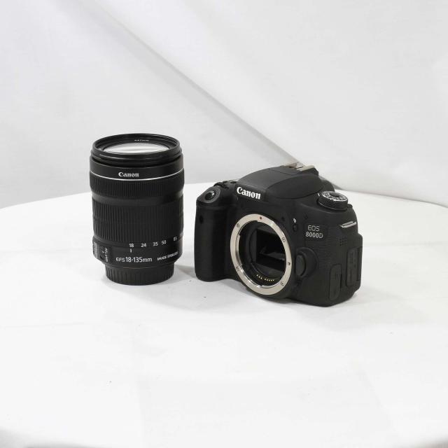 中古)Canon EOS 8000D EF-S18-135 IS STM レンズキット (2420万画素  