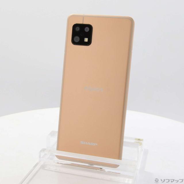 AQUOS sense6 SH-RM19 ライトカッパー 64GB SIMフリー