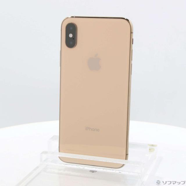中古)Apple iPhoneXS 64GB ゴールド MTAY2J/A SIMフリー(269-ud)
