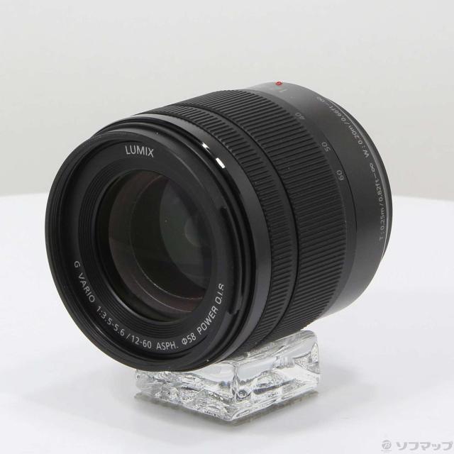 中古)Panasonic LUMIX G VARIO 12-60mm/F3.5-5.6 (H-FS12060)(349-ud  
