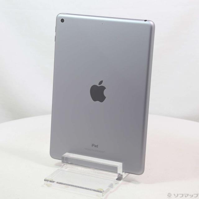 (中古)Apple iPad 第6世代 128GB スペースグレイ MR7J2J/A Wi-Fi(368-ud)