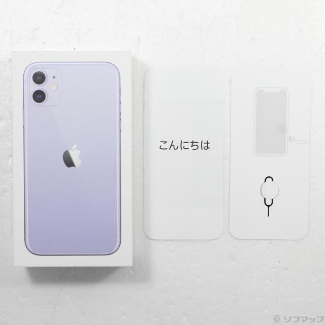 中古)Apple iPhone11 128GB パープル MWM52J/A SIMフリー(381-ud) 中古)Apple iPhone11 128GB パープル MWM52J/A SIMフリー(381-ud)
