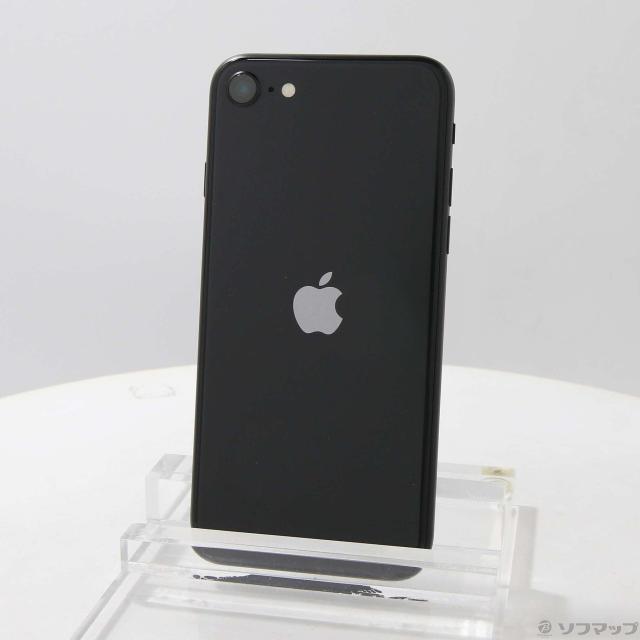 中古)Apple iPhone SE 第2世代 128GB ブラック MHGT3J/A SIM
